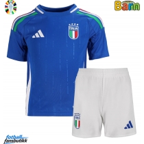 Italia Hjemmedraktsett Barn EM 2024 Kortermet (+ Korte bukser)